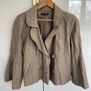 Mario Serrani double breasted jacket size 16 NWT